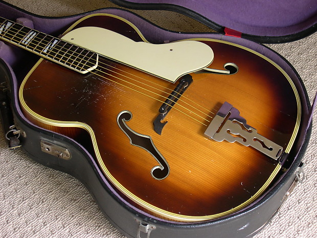 Kay K-48 Archtop Guitar CIRCA 1948 Sunburst - RARE | Reverb