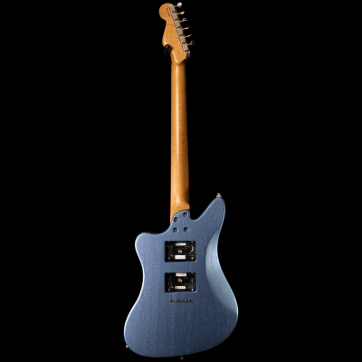 Cream T Guitars Crossfire SRT-6 w/ Pickup Swapping in Aero Blue image 4