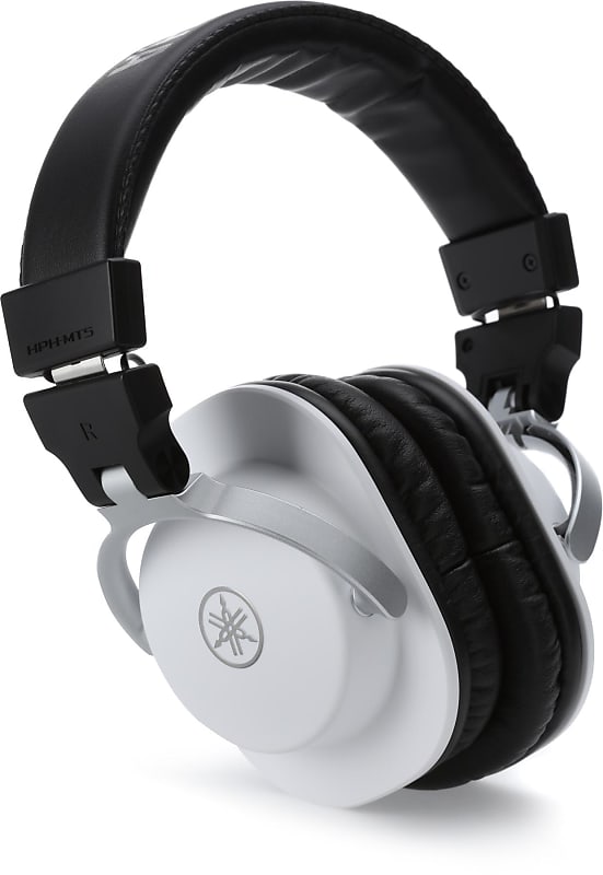 Yamaha HPH-MT5W Over-ear Headphones - White  			