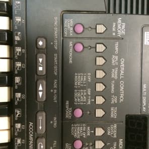 Yamaha PSR-510 61 Key Black Synth,Midi Controll image 17