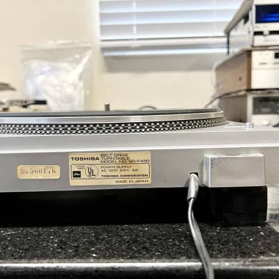 TOSHIBA SR-F450 Belt Drive Fully Automatic Turntable; Tested image 8