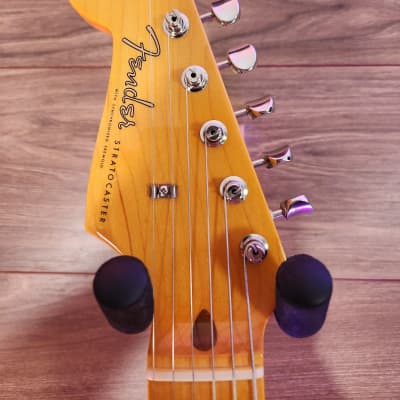 Fender American Vintage II 1957 Stratocaster, Maple Fingerboard, Left-Handed - 2 Color Sunburst - Used image 6