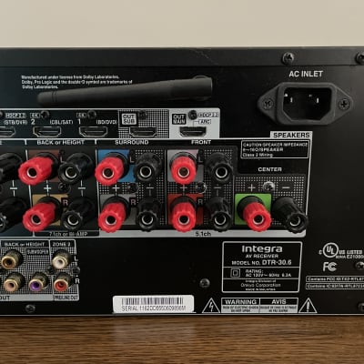 Integra DTR-30.6 AV Surround Receiver | eBay