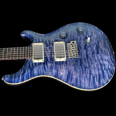PRS Custom 24 Limited Edition - 1957/2008 2008 - Blueberry- 1 piece quilt top image 2