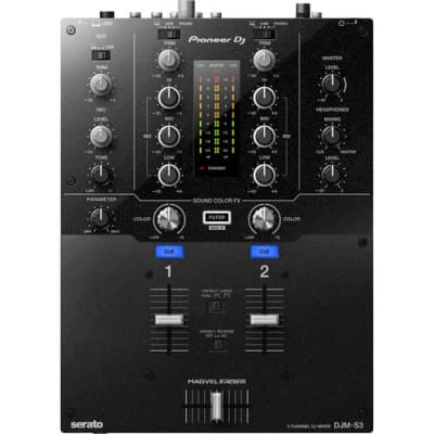 Pioneer DJ DJM-S3 2-Channel DJ Mixer for Serato (Open Box) image 2