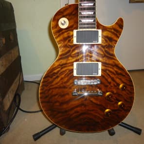 Tokai ALS-64QZ VF Love Rock in Violin Finish with Quilt Top