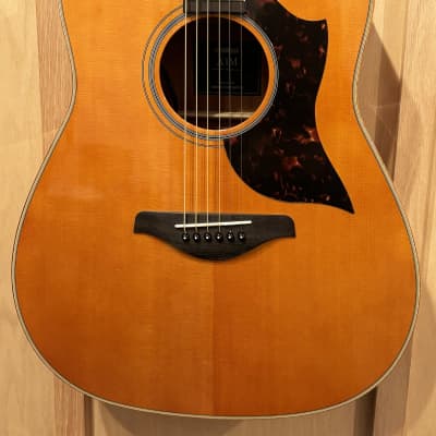 Yamaha A1M Acoustic - Electric Guitar - Natural image 5