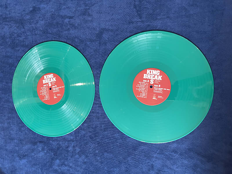 超激得Serato Control Vinyl King Breaks エメラルドグリーン Emerald Green 1枚 バトルブレイクス セラート コントロールバイナル レコード その他