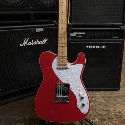 Fernandes TEC-85 Telecaster MIJ  - See Through Red - 80s-90s for sale