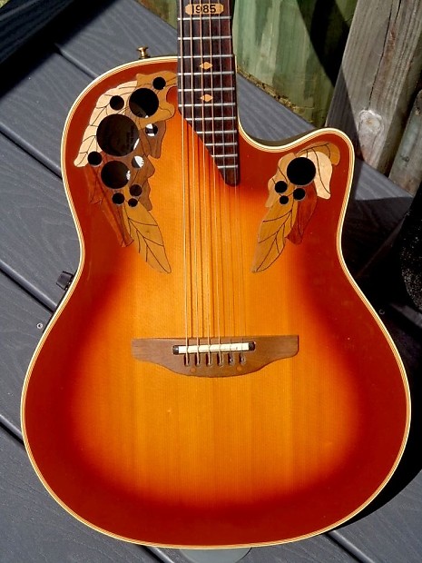 Ovation 1985-1 Collectors Series 1985 Ice Tea Burst | Reverb