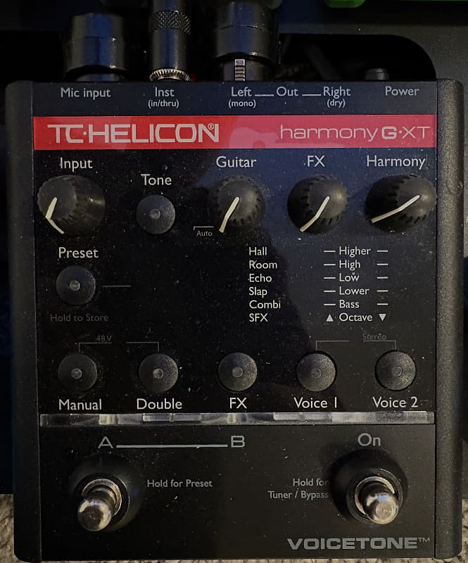 TC Helicon VoiceTone Harmony-G XT | Reverb