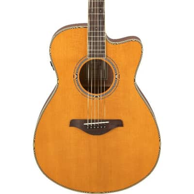 Yamaha FSC-TA TransAcoustic Acoustic-Electric Guitar (Vintage Tint) for sale