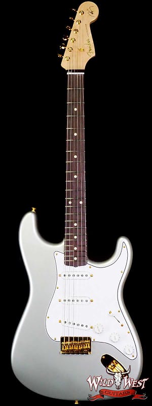 Fender Custom Shop Robert Cray Signature Stratocaster AA Birdseye Maple Neck Hardtail NOS Inca Silver image 1