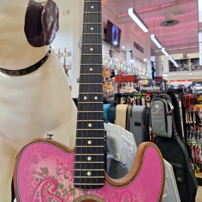 Fender American Acoustasonic Telecaster  Pink Paisley image 9