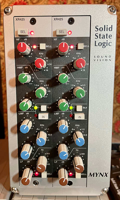 2 x Solid State Logic XR425 E Series EQ (with Mynx Chassis) | Reverb