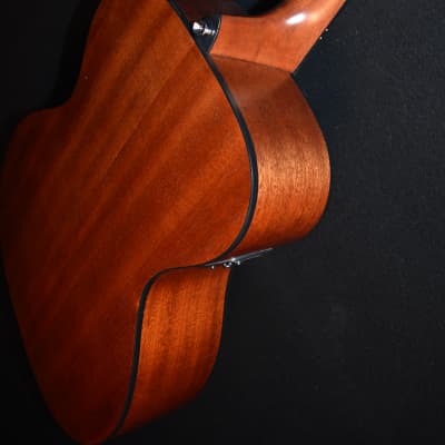 Luna Wabi Sabi Folk Satin Natural Solid Top Spruce  Acoustic Electric Guitar - Free Shipping! image 7