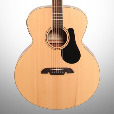 Alvarez ABT60E Baritone Acoustic-Electric Guitar, Natural, Blemished image 1