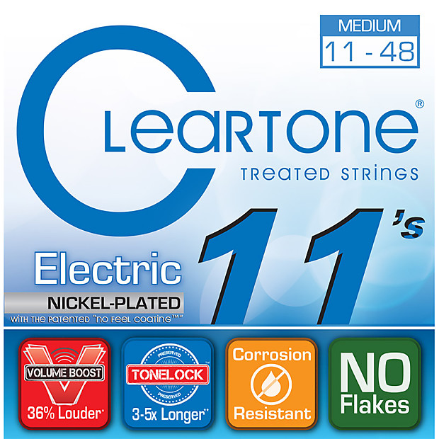 Cleartone Medium Coated Electric Strings imagen 1