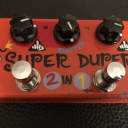 ZVEX Super Duper 2-in-1 pedal hand painted model 2004