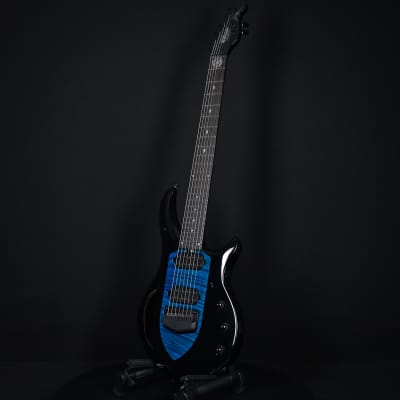 Ernie Ball Music Man Majesty 7-String Electric Guitar Okelani Blue (M017877) image 4