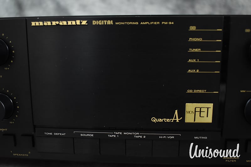 Marantz PM-94 Digital Monitoring Black Amplifier in Very Marantz PM-94 Digital Monitoring Black Amplifier in Very