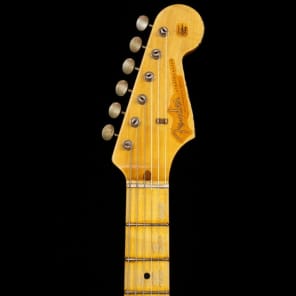 Fender  Custom Shop 1956 Stratocaster Heavy Relic 2013 Sunburst image 4