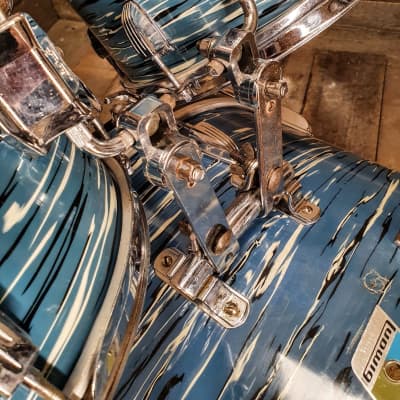 Ludwig Classic Maple USA 1976 blue oyster pearl image 11