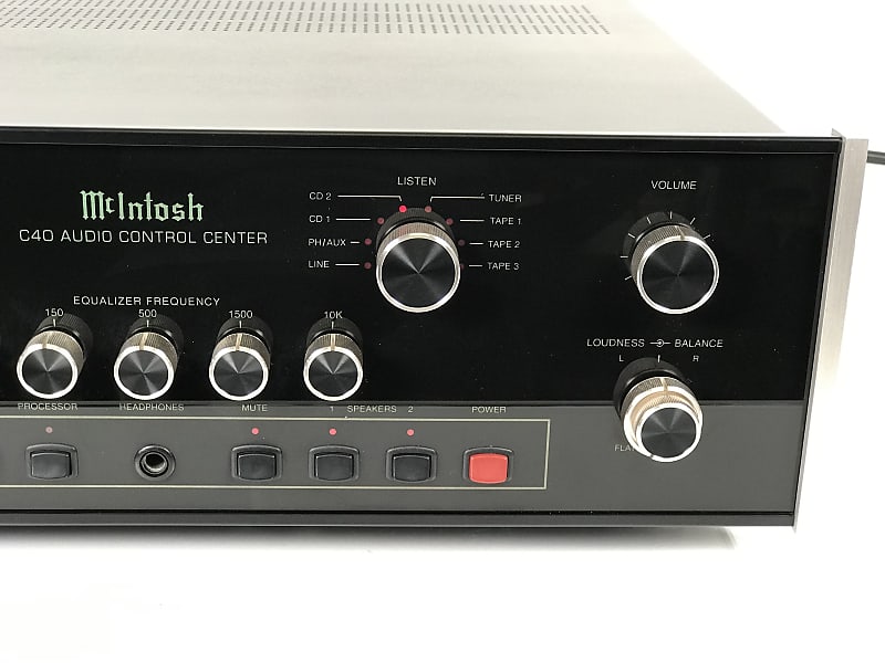 McIntosh C40 Audio Control Center | Reverb