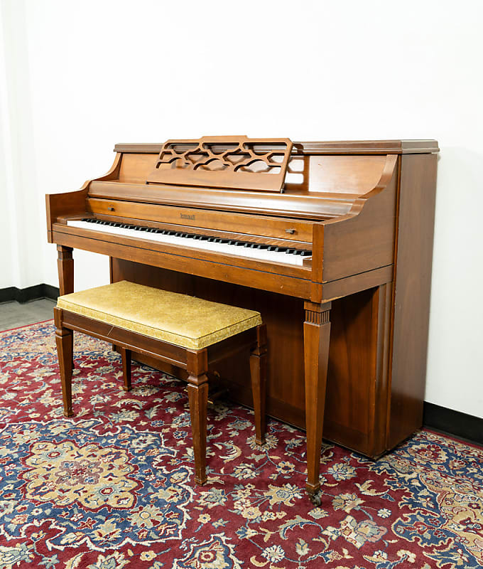 Kimball Classic Upright Piano | Satin Walnut | SN: 824163 | Used image 1
