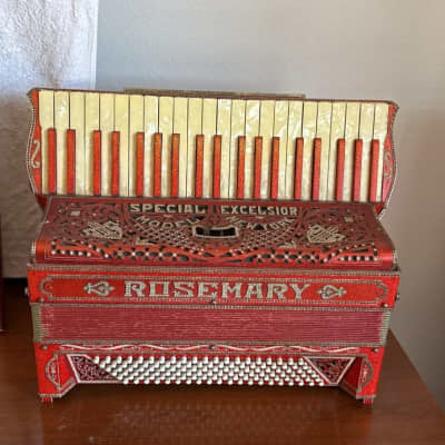 RARE VINTAGE excelsior special model new York accordion 1927-1928 LEO PIERSANTI image 1