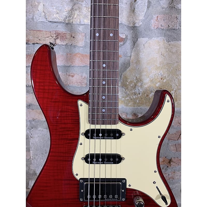 YAMAHA Pacifica 612VII FMX FR - Fired Red - New Model 2021 | Reverb