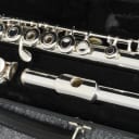 Yamaha YFL-481 II Solid Silver Open Hole B-Foot Flute made in Japan