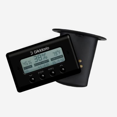 Planet Waves PW-GH-HTS Acoustic Guitar Humidifier w/ Digital Humidity & Temperature Sensor image 3