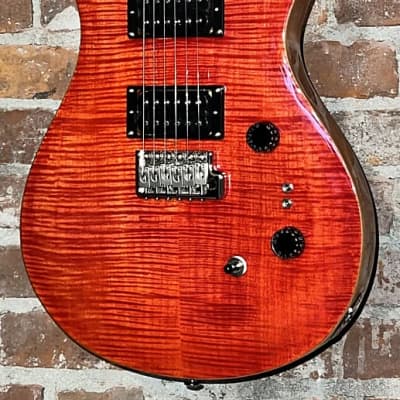 PRS SE Custom 24-08 Electric Guitar - Blood Orange, Shop Small & Buy Indie, In Stock Ships Fast ! for sale