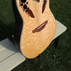 Ovation CP247 Celebrity Deluxe Quilted Maple Acoustic