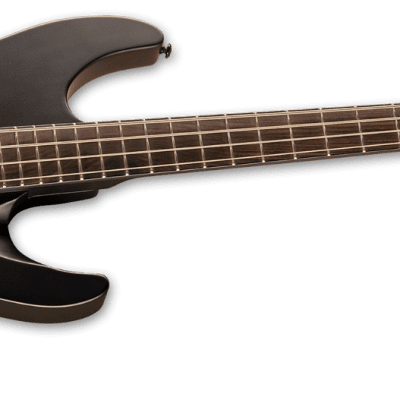 ESP LTD M-4 Black Metal Black Satin Electric Bass Guitar - B-Stock! image 2