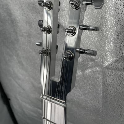 Electrical Guitar Company 25.5 scale bolt on aluminum neck Telecaster 2023 - Sunburst and polished image 5