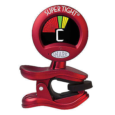 Snark ST-2 Super Tight Multi-Instrument Chromatic Headstock Tuner, Red image 1