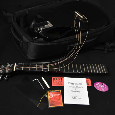 Journey Instruments OF660 Black collapsible/foldable carbon fiber acoustic guitar image 12
