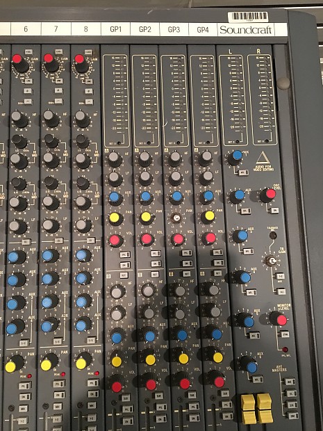 Soundcraft Delta AVE 8 Channel Analog Mixer Modded by Jim Williams of Audio  Upgrades