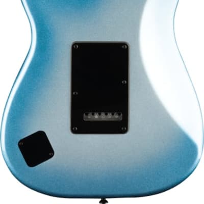 Squier Contemporary Stratocaster Special Roasted Maple Fingerboard, Black Pickguard, Sky Burst Metallic image 17