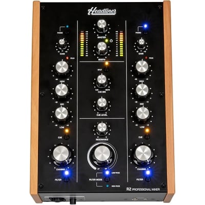 Omnitronic TRM-222 2-Channel Rotary DJ Mixer | Reverb