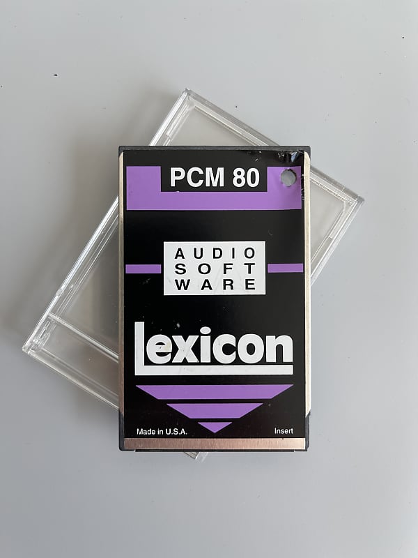 Lexicon PCM 80 Pitch FX Algorithm Card super RARE, Reverb Canada