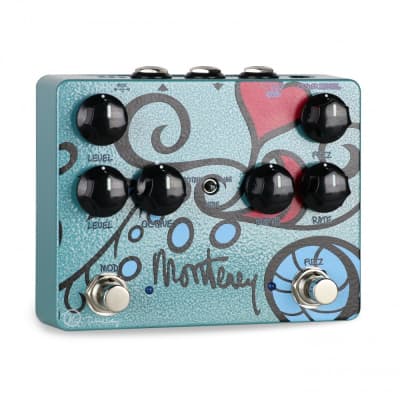 Keeley Monterey Rotary Fuzz Vibe Octave Guitar Effect Pedal image 2