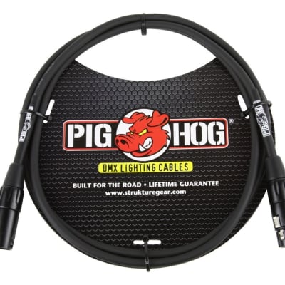 Pig Hog 5ft DMX Lighting Cable 3 Pin, PHDMX5 image 5