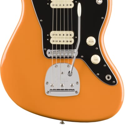 Fender Player Jaguar - Capri Orange Bundle with Hard Case， Cable