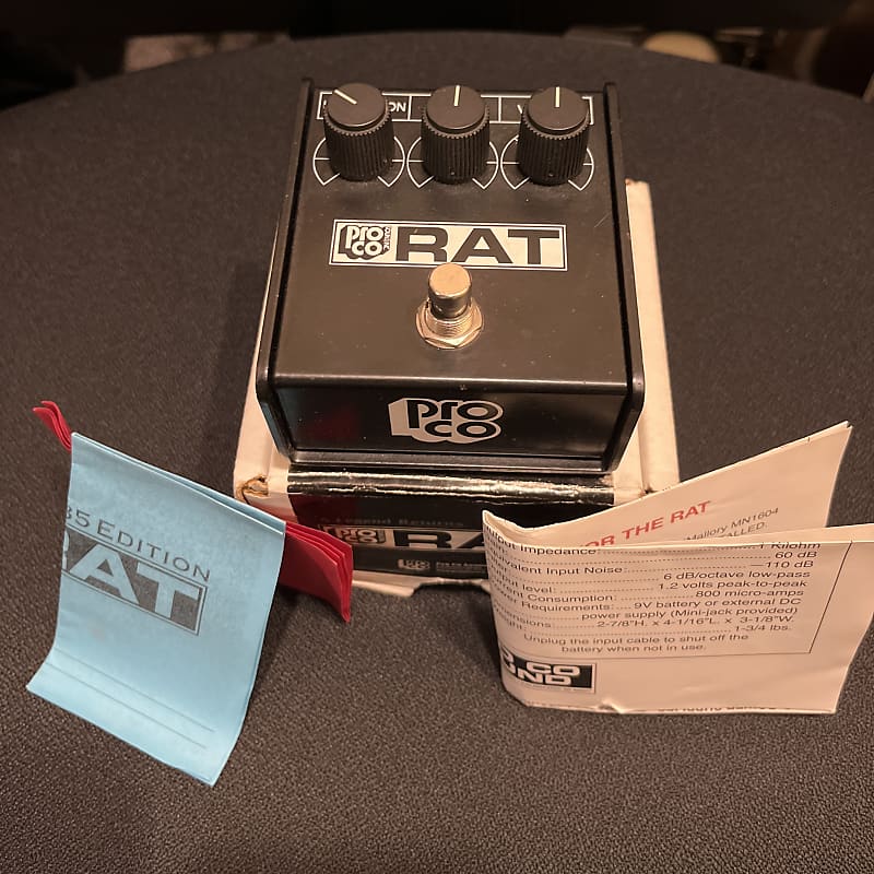 ProCo RAT Whiteface Reissue with box and manual image 1