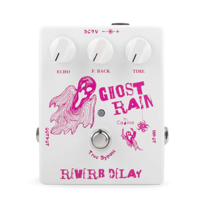 Caline CP-41 Ghost Train , Reverb Delay Effect Pedal for sale