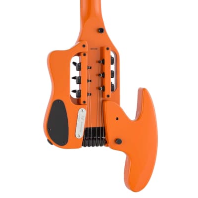 Traveler Guitar Speedster Standard Traveler Guitar Electric Travel Guitar (Hugger Orange) image 4