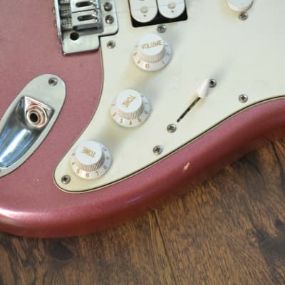 Kapok MEG 9012 Electric Guitar - Pink Sparkle Finish image 8